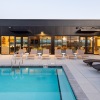 Rooftop saltwater pool with sundeck and covered loggia