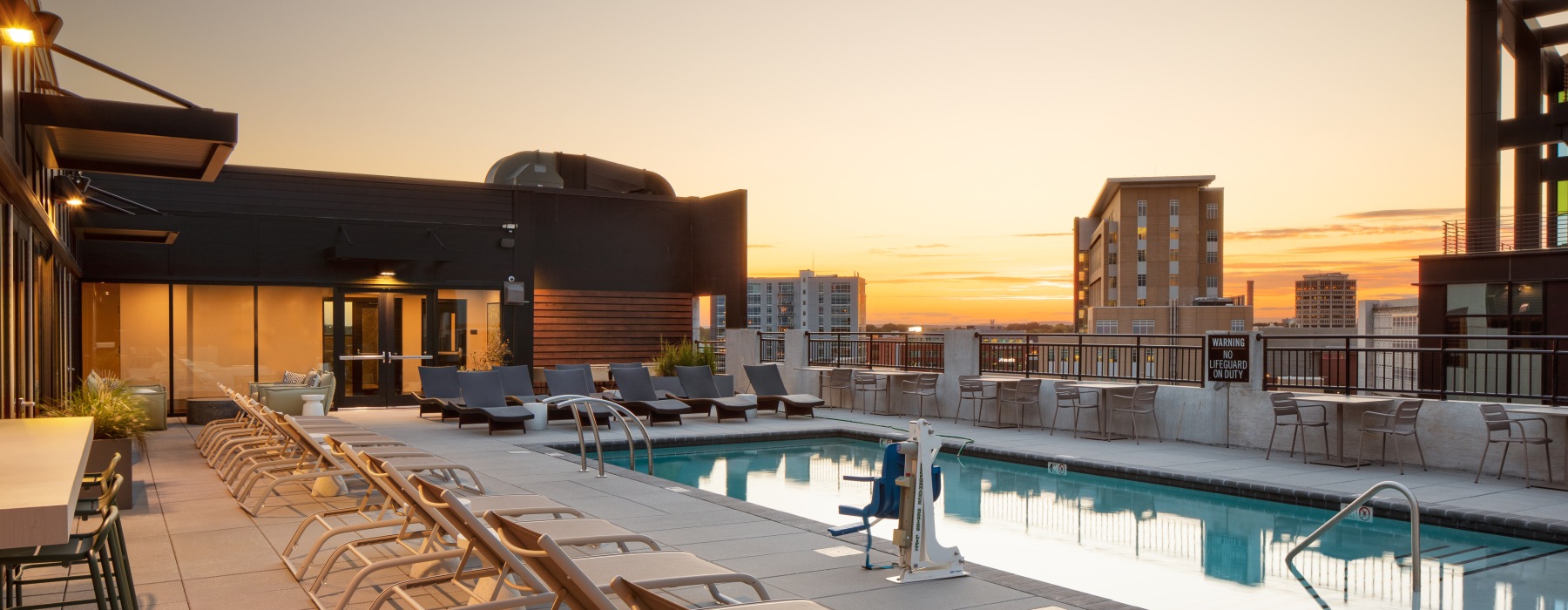 Resort-style pool